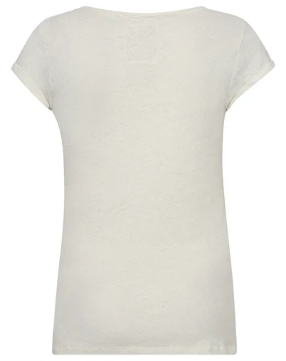Mos Mosh - MMTroy T-shirt - Ecru 